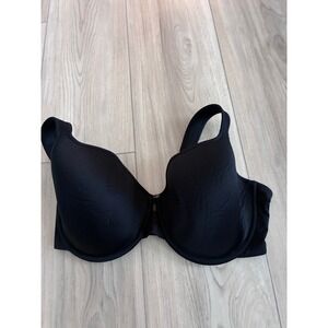 ThirdLove 24/7 Perfect Coverage Bra Black Underwire Memory Foam 34F